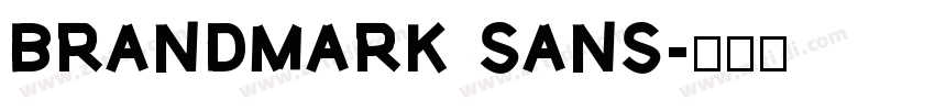 BRANDMARK SANS字体转换